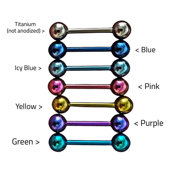 Coloured titanium jewellery outlet