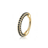 Halloween Mini Gem Triple Sided Titanium Nose Hoop 20g & 18g