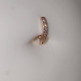 Titanium Gem Hinged Belly Ring