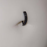 Titanium Gem Hinged Belly Ring