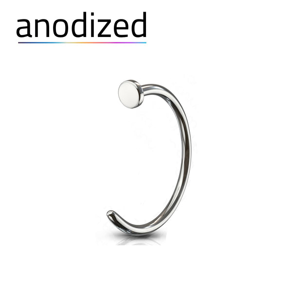 Anodized Titanium Nose Hoop