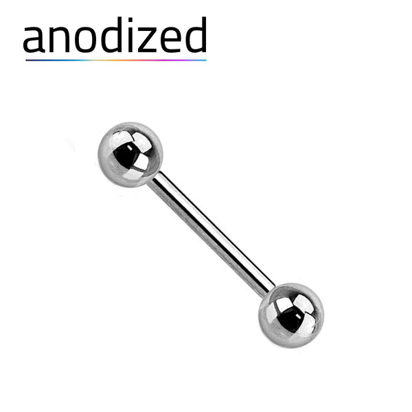 Anodized Titanium Barbell 16g