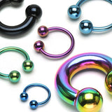Plated Horseshoe Ring
