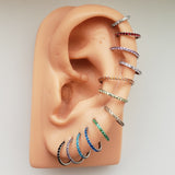 Micro Paved Gems Hinged Segment Ring