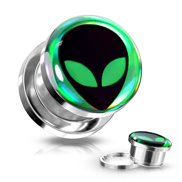 PAIR Alien Hologram Plugs