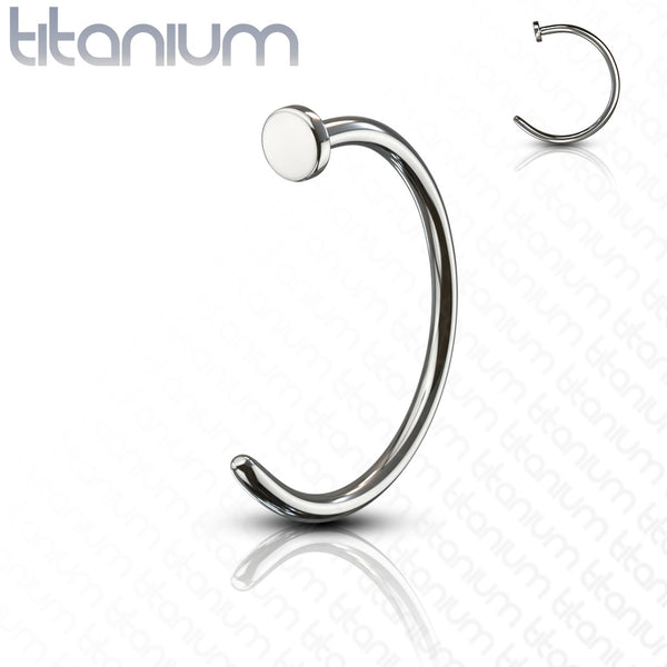 Titanium Nose Hoop