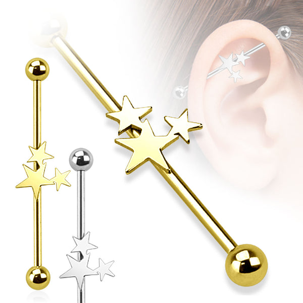 Triple Star Industrial Barbell