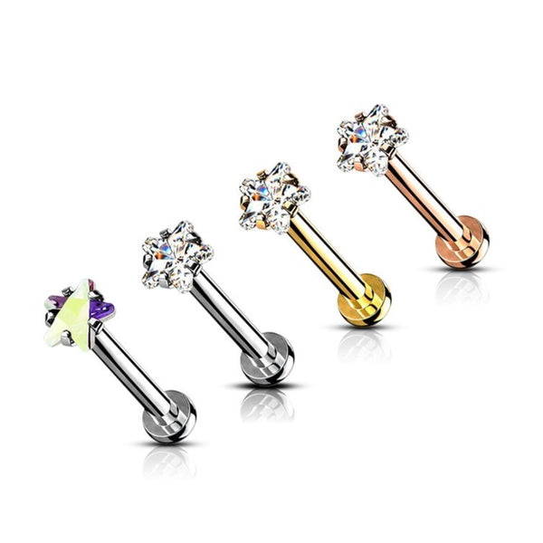 Star Gem Top Flatback Ring